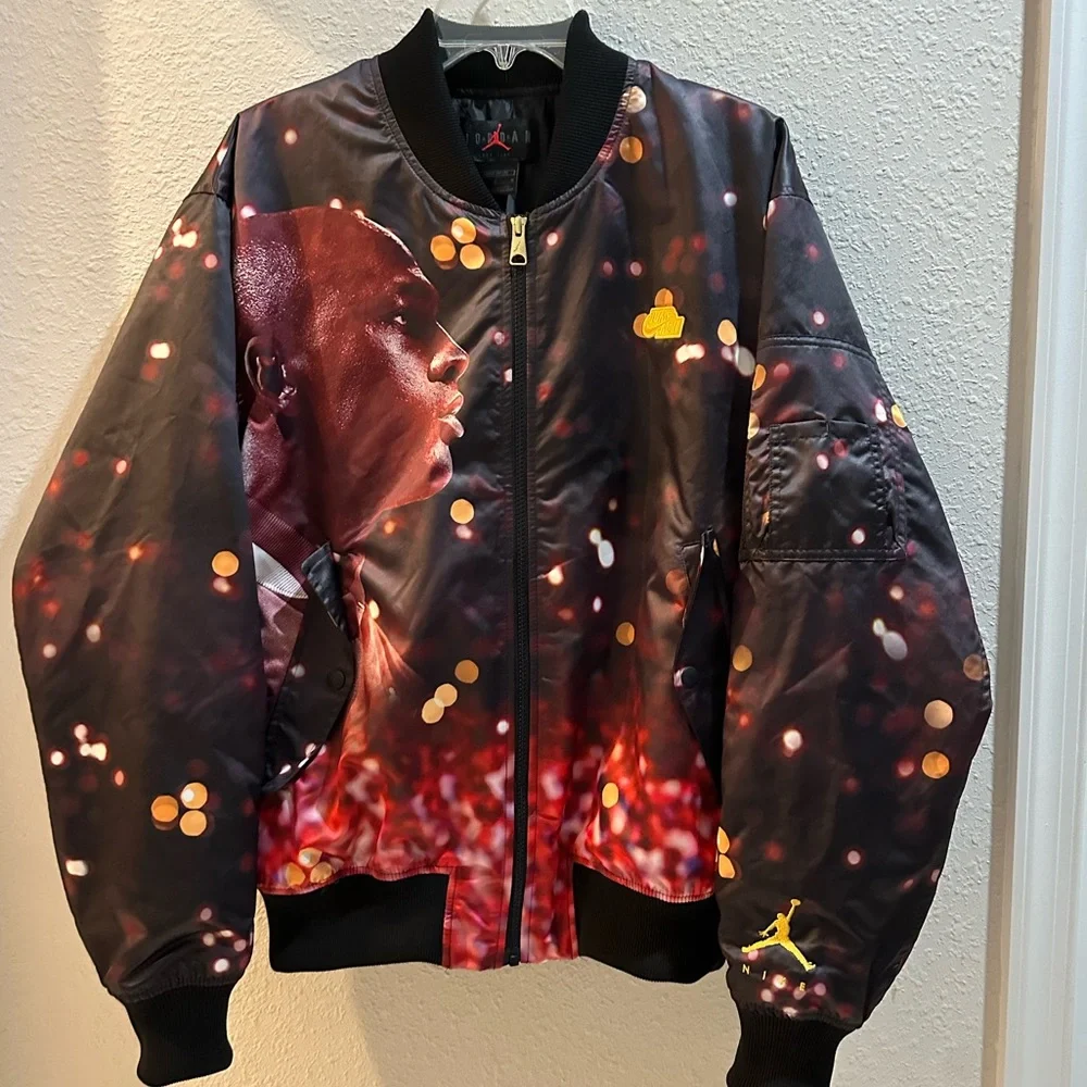【XL】NIKE ナイキ エアジョーダン ブルゾン MA-1 ジャンプマン Nike Jordan Jumpman MA-1 Graphic Men's Size XL Jacket DC9654-010